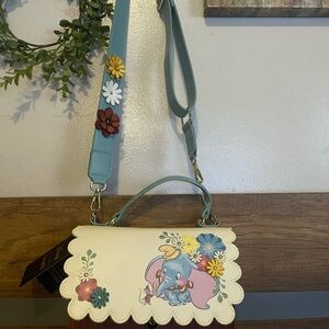 Disney Dumbo Floral Crossbody Bag